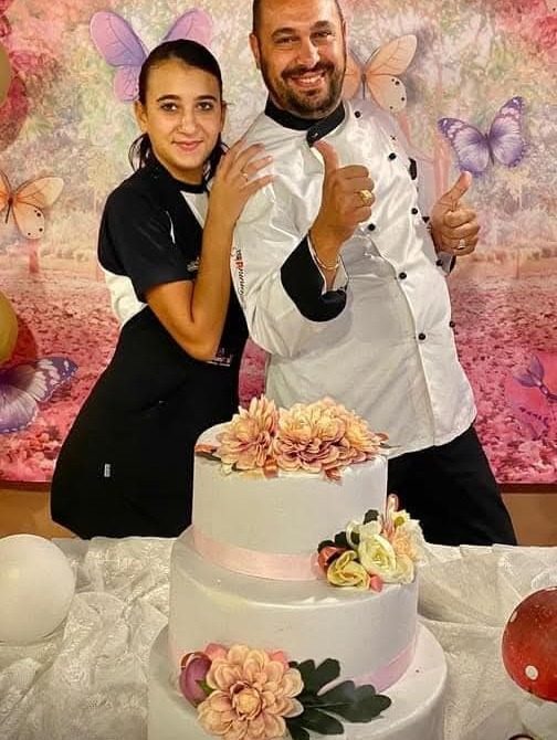 Nino Cordova Chef con la figlia Giorgia